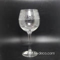 balloon Gin & Tonic etched drinking wine Glasses